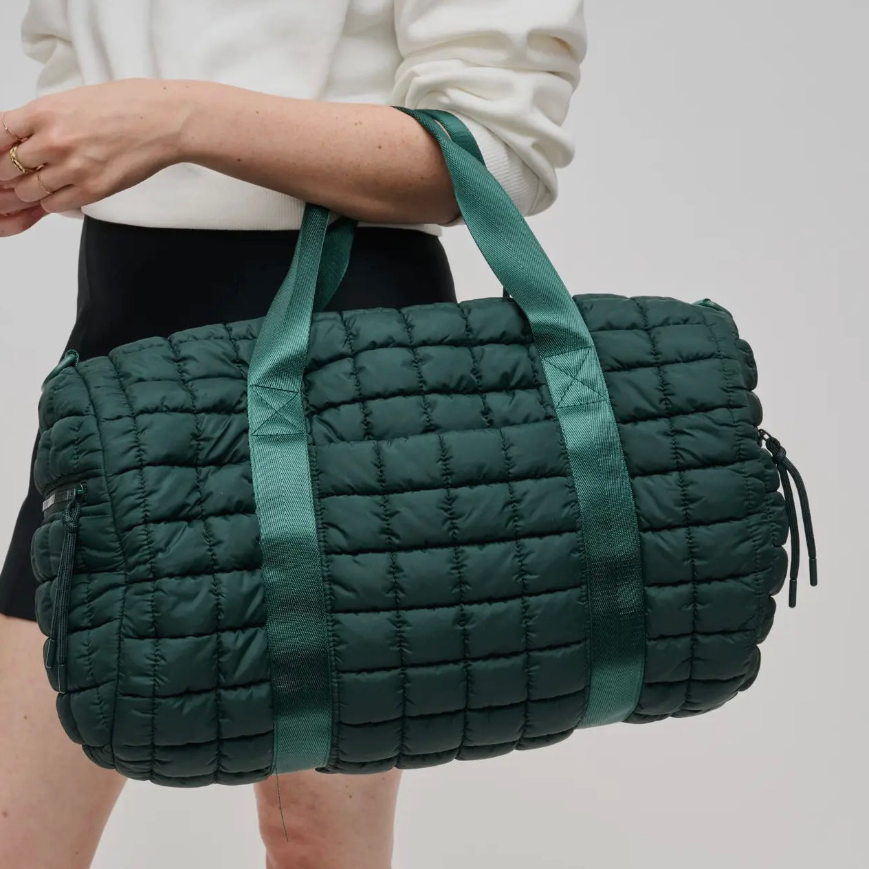 Ty Quilted Puffer Duffle