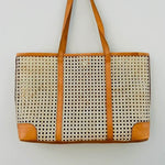 Load image into Gallery viewer, Large Rattan Cane Weave Tote
