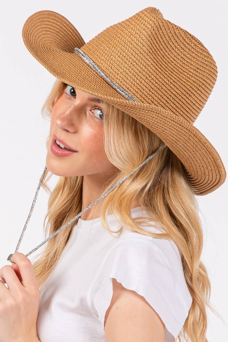 Cowboy Straw Sun Hat