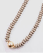 Load image into Gallery viewer, Dayle Disk and Ball Necklace
