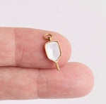 Load image into Gallery viewer, Mother of Pearl Pickle Ball Charm
