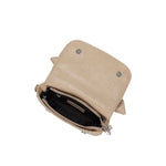 Load image into Gallery viewer, Faye Beige Recycled Vegan Crossbody Bag
