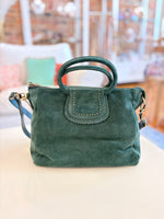 Load image into Gallery viewer, Shelia Medium Satchel Pine Needle
