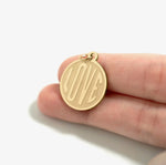 Load image into Gallery viewer, Round Love Charm 15mm

