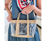 Load image into Gallery viewer, Molly Clear Mini Tote *Multiple Colors*
