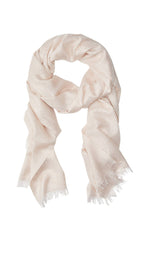 Load image into Gallery viewer, Taupe/Rose Gold Metallic Evening Wrap
