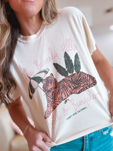 Beverly Hills Hotel Vintage Crop Tshirt