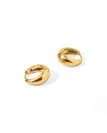 Load image into Gallery viewer, Huggie Earrings Sunday Hoop
