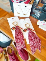 Load image into Gallery viewer, Carolina Bandana Bag Charm
