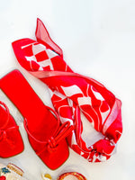 Load image into Gallery viewer, Firecracker Scarf Red
