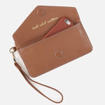 Load image into Gallery viewer, Goldie Wristlet Brown Sugar
