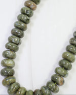 Load image into Gallery viewer, Olive Pipestone Marble Necklace
