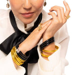 Load image into Gallery viewer, Three King All Weather Bangles - Black
