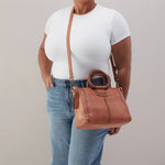 Load image into Gallery viewer, Shelia Medium Satchel Harvest Wheat
