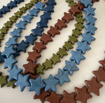 Load image into Gallery viewer, Star Necklace Large Brown
