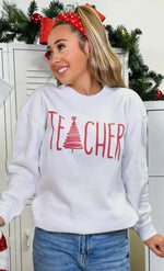 Load image into Gallery viewer, Teacher Tree Sweatshirt
