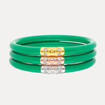 Load image into Gallery viewer, Three King All Weather Bangles - Kelly
