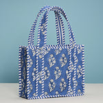 Load image into Gallery viewer, Floral Mini Tote Bag
