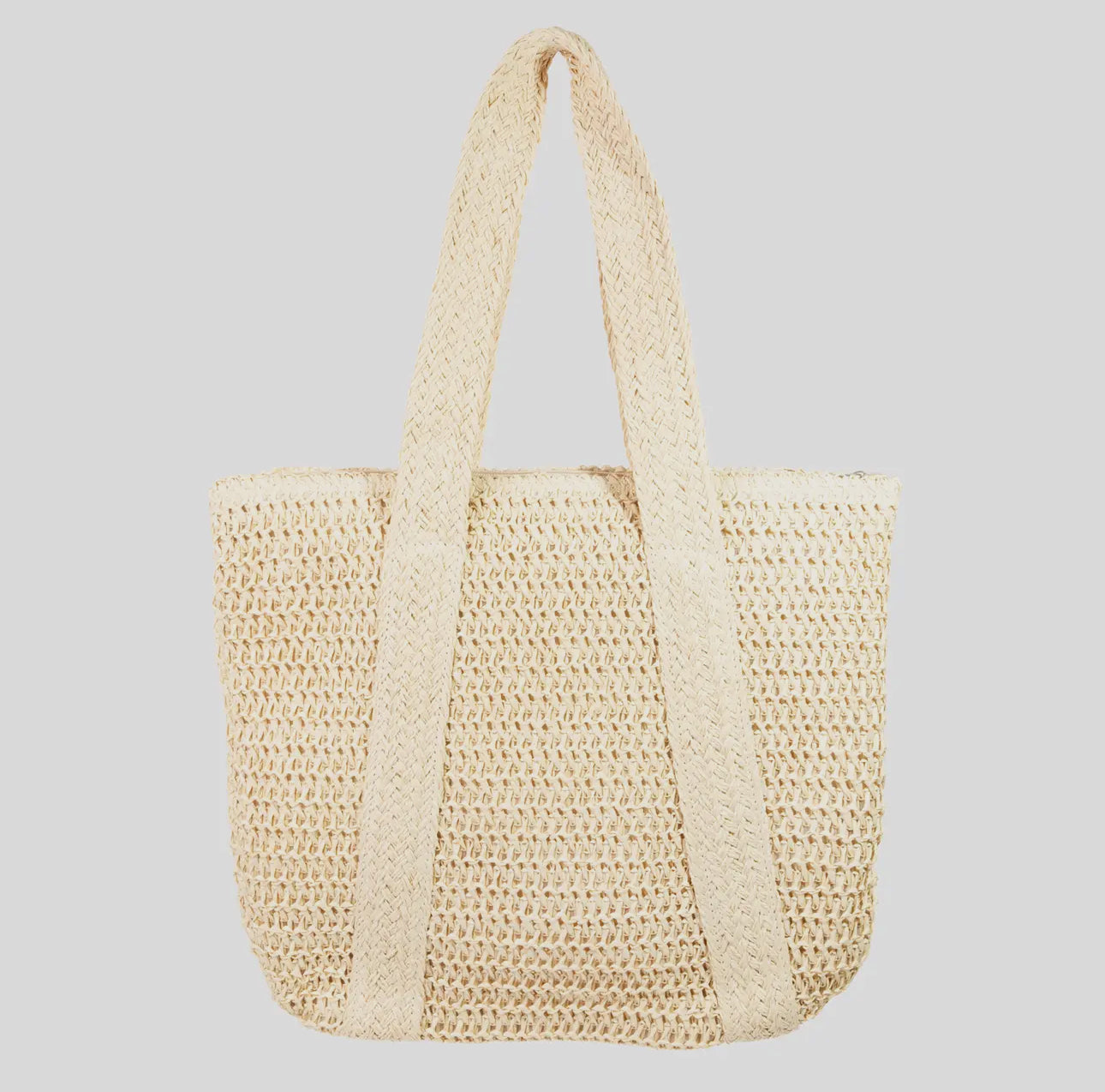 Hailey Straw Tote