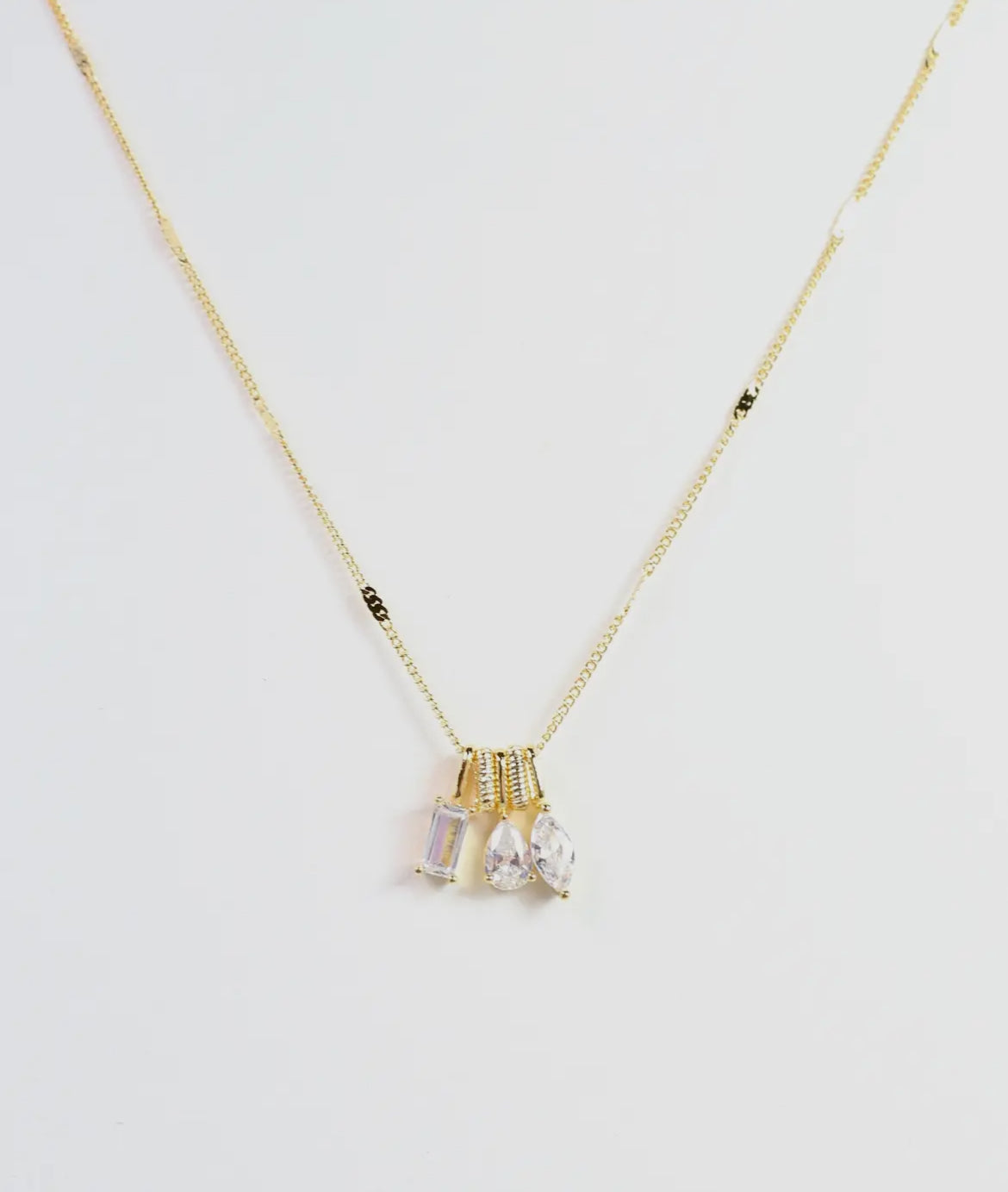 Kingston Crystal Charm Necklace