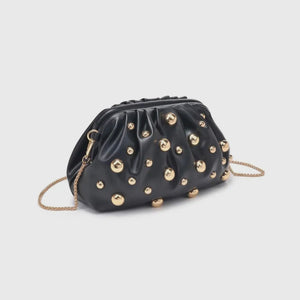 Carey Studded Clutch