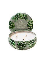 Load image into Gallery viewer, Roland Pine Three-Wick Tin Soy Candle

