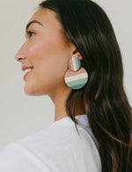 Load image into Gallery viewer, Garden Circle Post Earrings
