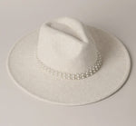 Load image into Gallery viewer, Pearl Felt Fedora
