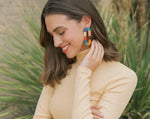 Load image into Gallery viewer, Rancher Oval Earring
