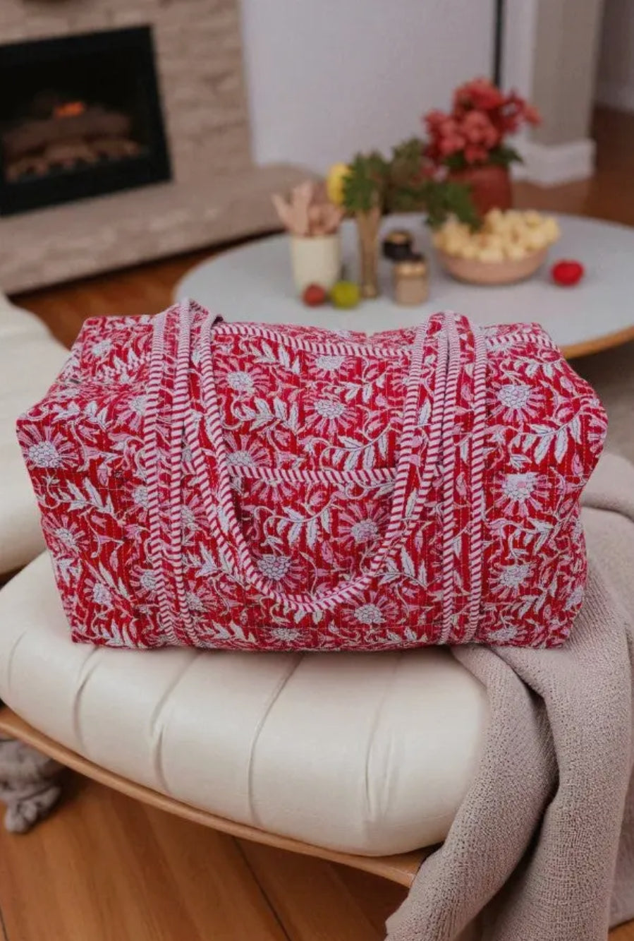 Hampton Floral Duffle Bag