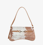 Load image into Gallery viewer, Cow Horsebit Shoulder Bag
