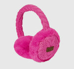 Load image into Gallery viewer, Cable Knit Faux Fur Earmuffs
