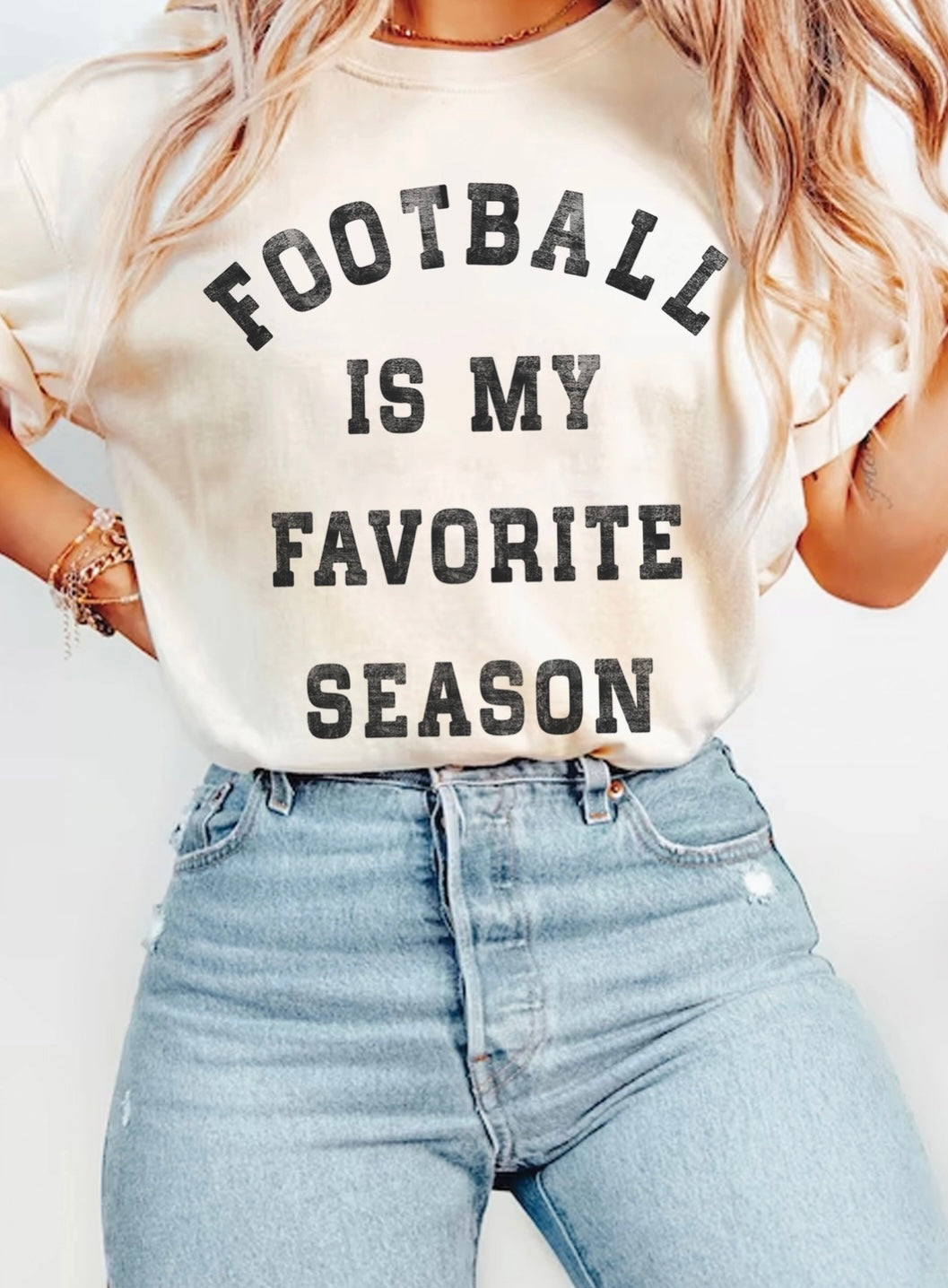 Football Is My Favortie Szn. Tee