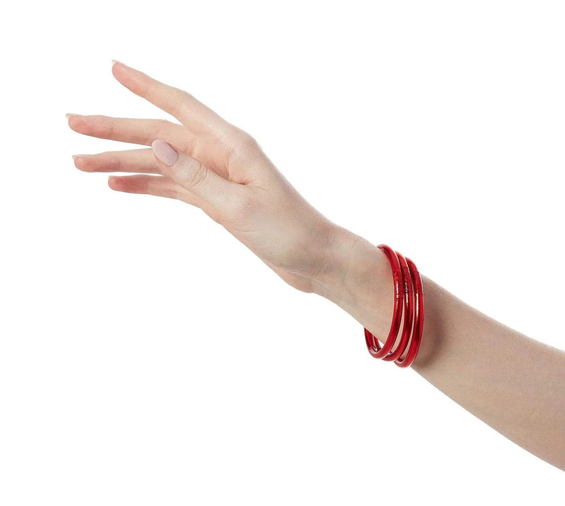 Crimson All Weather Bangles