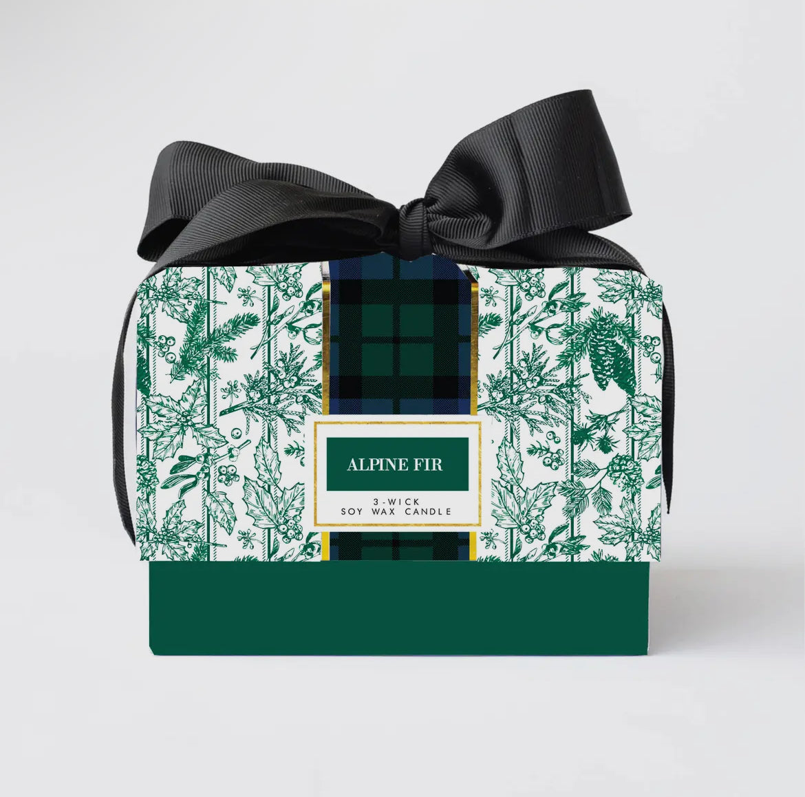 Alpine Fir 3 Wick Boxed Soy Wax Candle