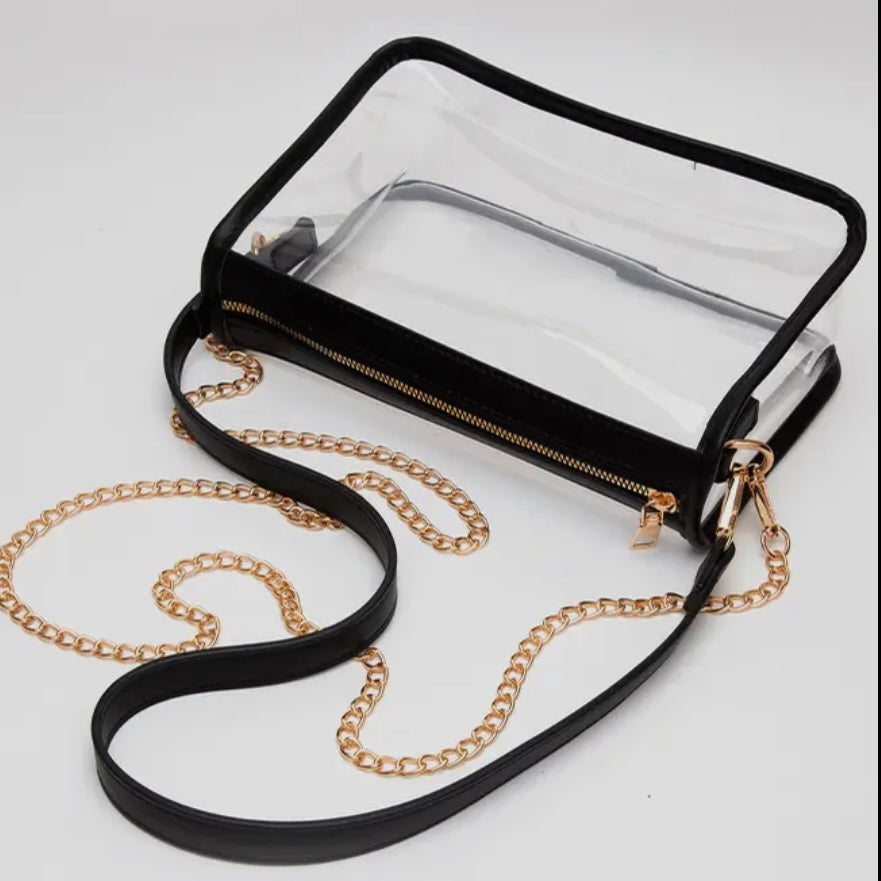 Rectangle Stadium Concert Crossbody Bag
