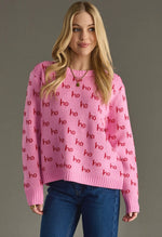 Load image into Gallery viewer, Pink and Red Sweater
