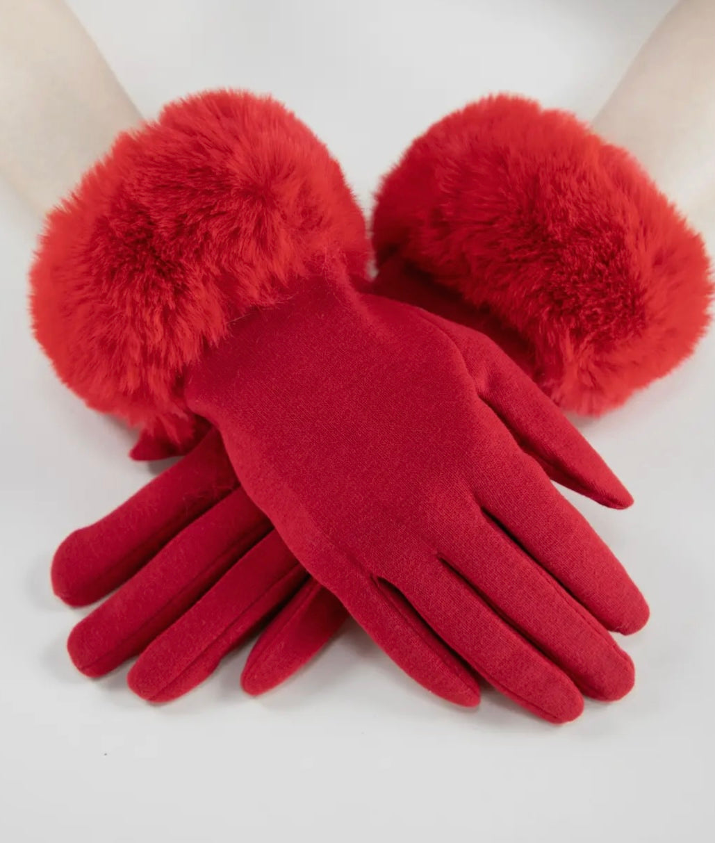 Marley Gloves Red