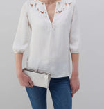 Load image into Gallery viewer, Lauren Clutch Wallet Silver
