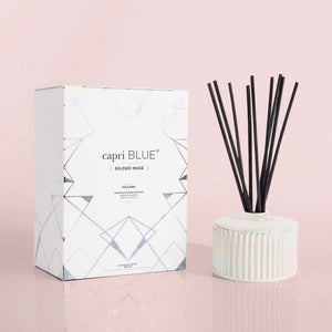 Volcano White Opal Gilded Reed Diffuser
