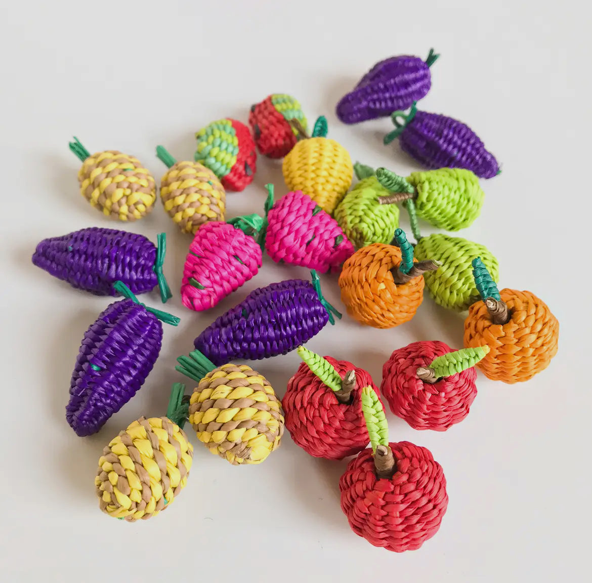 Mini Tres Frutas Earrings