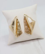 Load image into Gallery viewer, Emmaline Brushed Gold Earring
