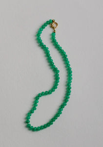 Genuine Jade Candy Necklace 18