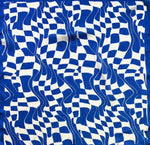 Load image into Gallery viewer, Firecracker Scarf Royal Blue
