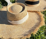Load image into Gallery viewer, Raffia Crochet Hat

