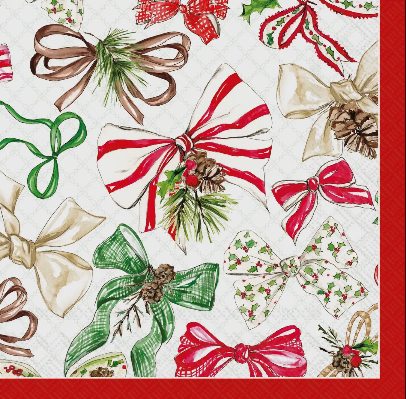 Christmas Bows Napkins