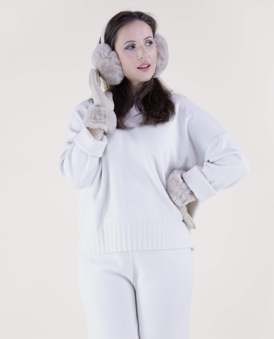 Marley Ear Muffs Beige