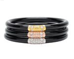 Load image into Gallery viewer, Three Kings All Weather Bangle Black
