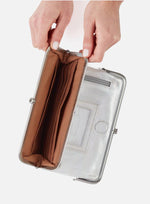 Load image into Gallery viewer, Lauren Clutch Wallet Silver
