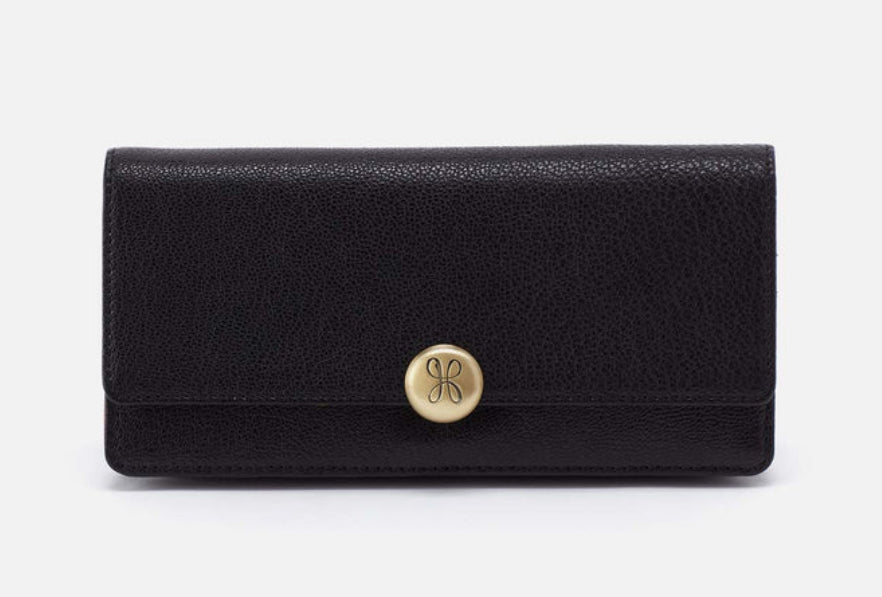 Hutton Large Wallet Black